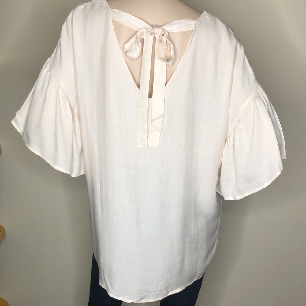 Nude Boho Style top - Picture 9 of 10